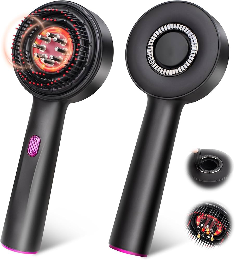 3 in 1 Scalp Massager Hair Growth Hair Oil Applicator,Electric Scalp Brush for Home,IPX7 Waterpro... | Amazon (US)