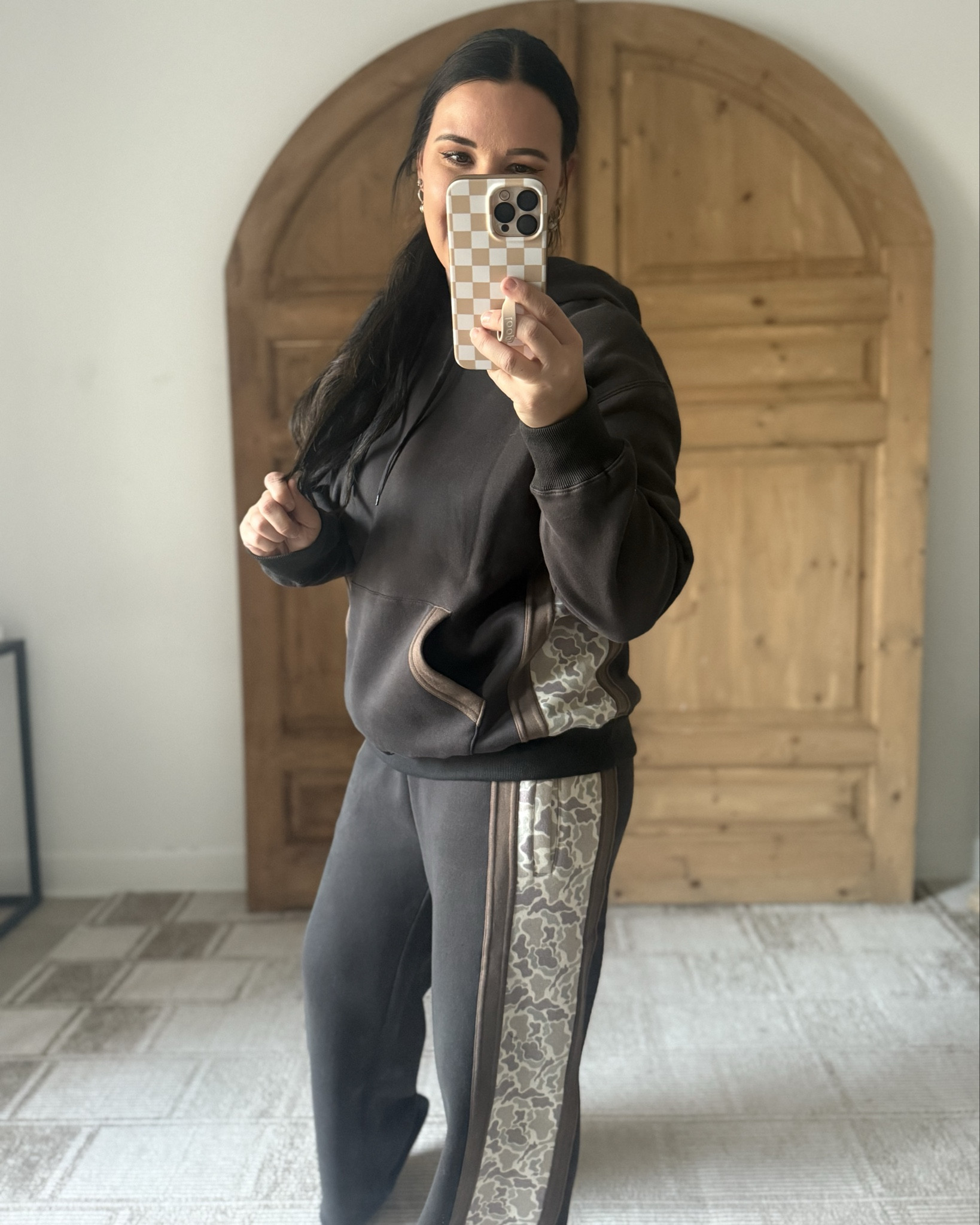 Just going to go ahead and say you will want this amazing Viral Charcoal duck camo before it sells out! I am in my true to size medium top and bottom! So comfy! My Boutique 💕
www.miracleonmeadow.com 

#LTKHoliday #LTKdayinmylife #LTKGiftGuide