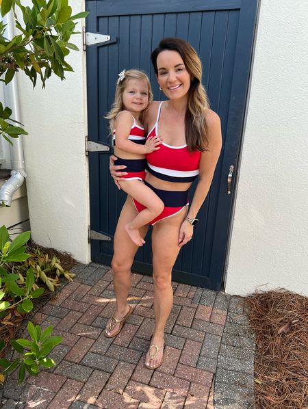 Matching swimsuits bikinis for the family
30a
Vacation style
Mommy and me
Twinning 

#LTKFamily #LTKStyleTip #LTKFindsUnder100
