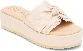 BEACH BY MATISSE Sunda Platform Slide Sandal (Women) | Nordstrom | Nordstrom