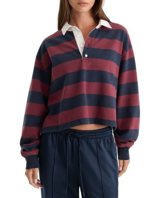 Good American The Cropped Rugby Polo | Bloomingdale's (US)