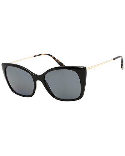 Women's PR12XS	 54mm Polarized Sunglasses | Gilt & Gilt City