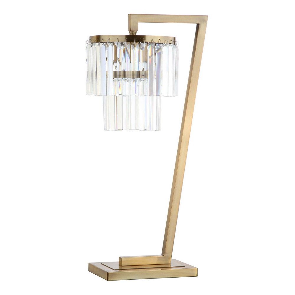 Callum Table Lamp Brass Gold (Includes Energy Efficient Light Bulb) - Safavieh | Target