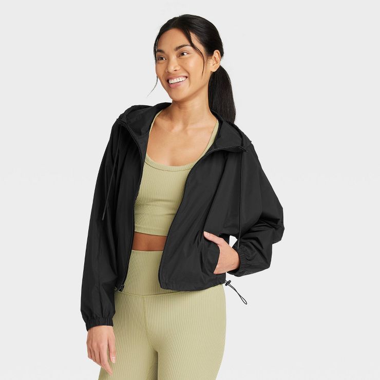 Women's Full-Zip Windbreaker Jacket - All in Motion™ | Target