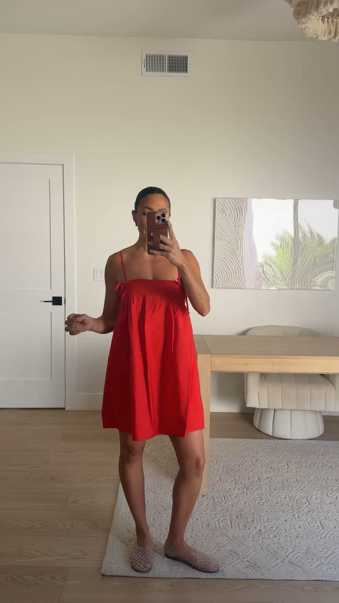 Walmart dress for Memorial Day or Fourth of July! I’m in a size XS. Reminds me of free people! 

Red dress
Mini dress

#LTKgrwm #LTKootd #LTKSeasonal