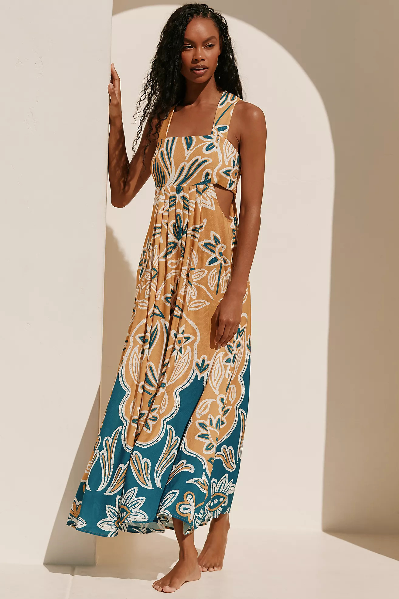 The Piper Bandeau Maxi Dress | Anthropologie (US)