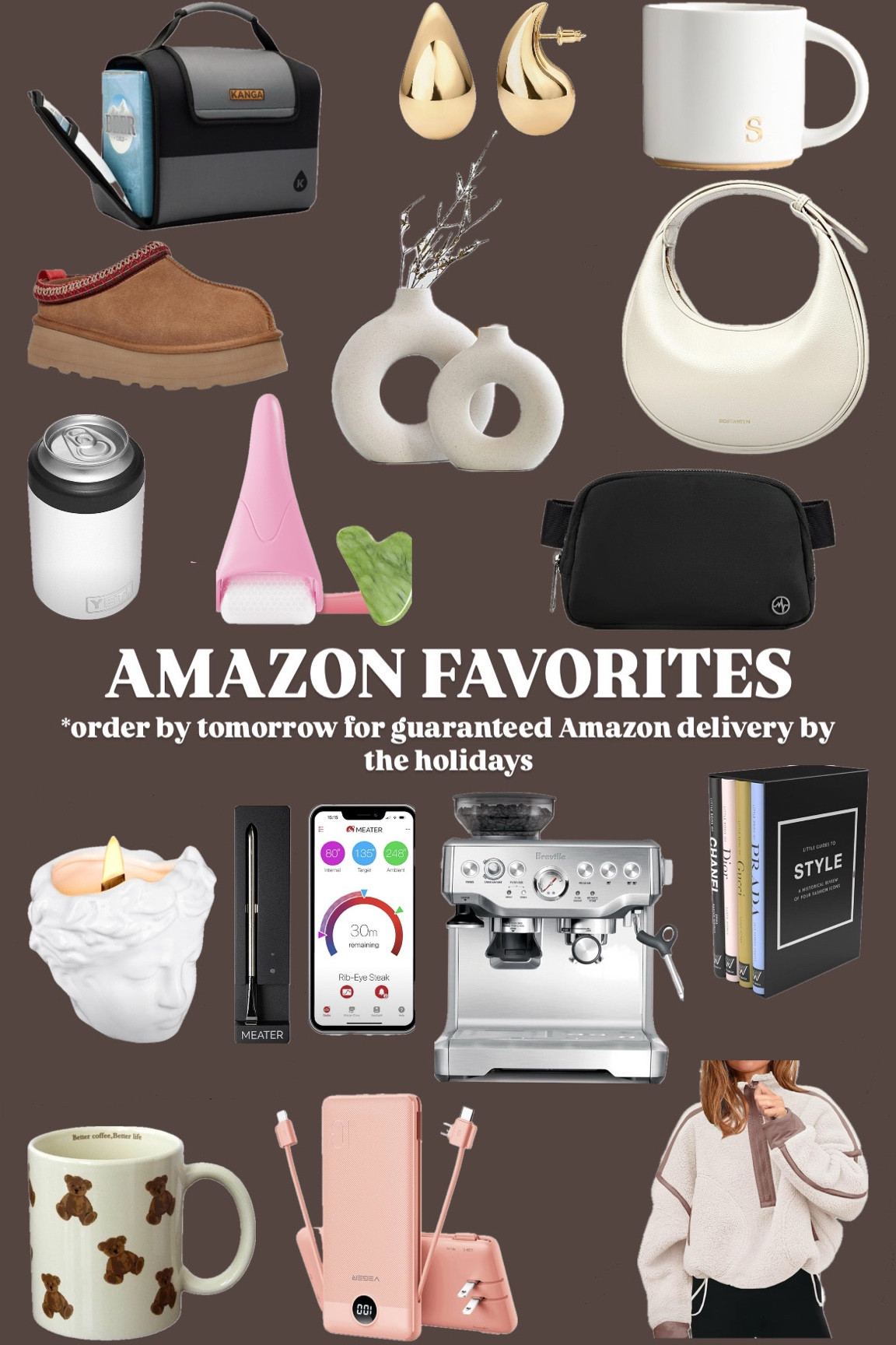 Get your last minute shopping done with Amazon! Order by Saturday to guarantee Prime delivery by the holidays! 

#LTKHoliday #LTKSaleAlert #LTKGiftGuide