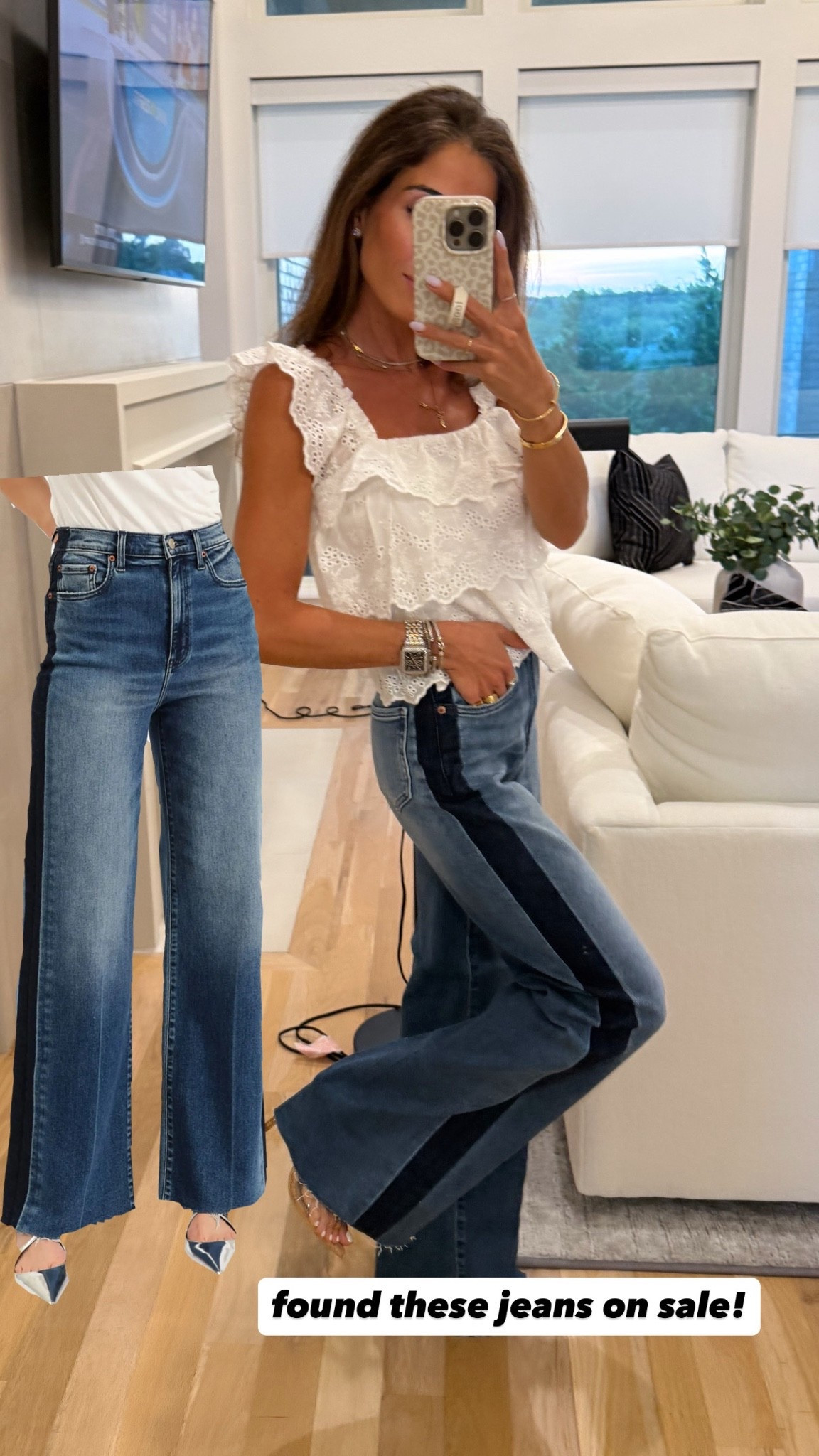 Tuxedo style jeans size 23 or 24 on sale fall
Outfit