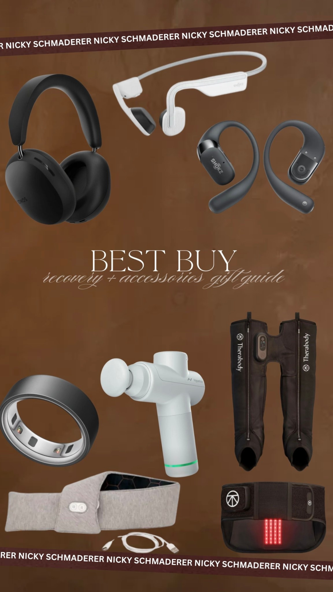 #BestBuyPartner Holiday gifts for recovery and wellness can be found at @bestbuy! 

Headphones 
Compression therapy 
Therapy gun 
Gifts for him 
Active gifts 

#LTKfitnessgoals #LTKGiftGuide #LTKCyberWeek