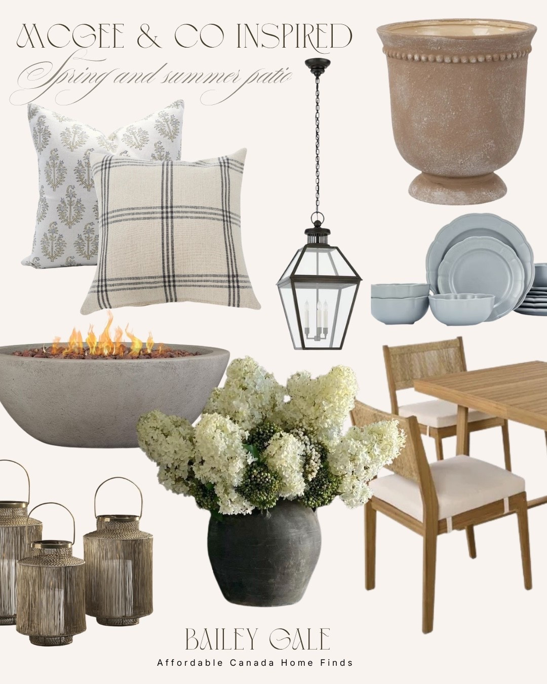 You do not need a designer budget to create a beautiful outdoor space
I found this gorgeous McGee & Co inspired patio on Pinterest and rounded up some affordable pieces that give the same elevated, modern organic feel for way less!
Some of the best spaces come from mixing high-end inspiration with budget friendly finds! Everything is linked for my Canadian girlies wanting this look without the massive price tag.
Comment "PATIO" and I'll send the links!
Do we want more of these designer inspired looks for less???

#LTKcanada
