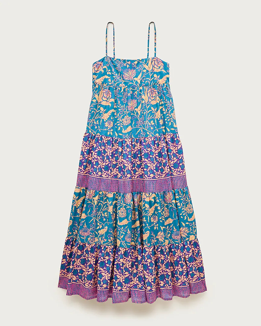 Cotton voile tiered sundress | J. Crew US