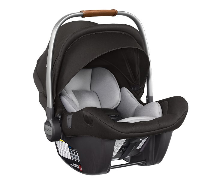 Nuna PIPA&amp;#8482; Lite LX Infant Car Seat &amp; Base, Caviar | Pottery Barn Kids