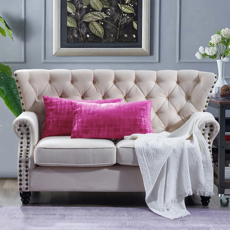 Jeannine Textured Rectangular Pillow Cover | Wayfair Professional