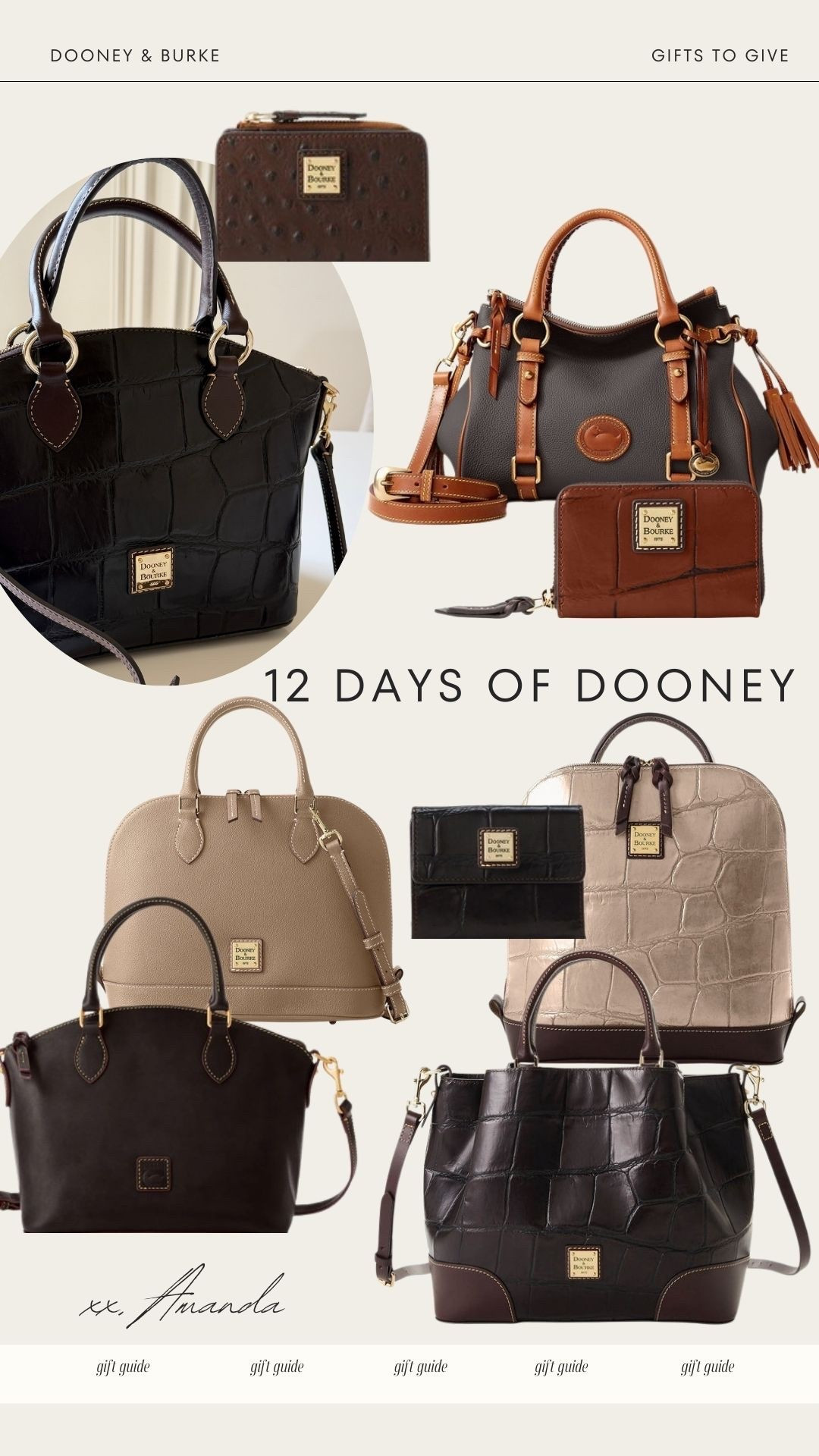 Dooney and Burke handbags and wallets on sale and the perfect gift for her 

 @dooneyandbourke #DooneyStyle #DooneyAndBourke #Ad #dooneyPartner #Paidlink 


#LTKGiftGuide #LTKgrwm #LTKmomlife