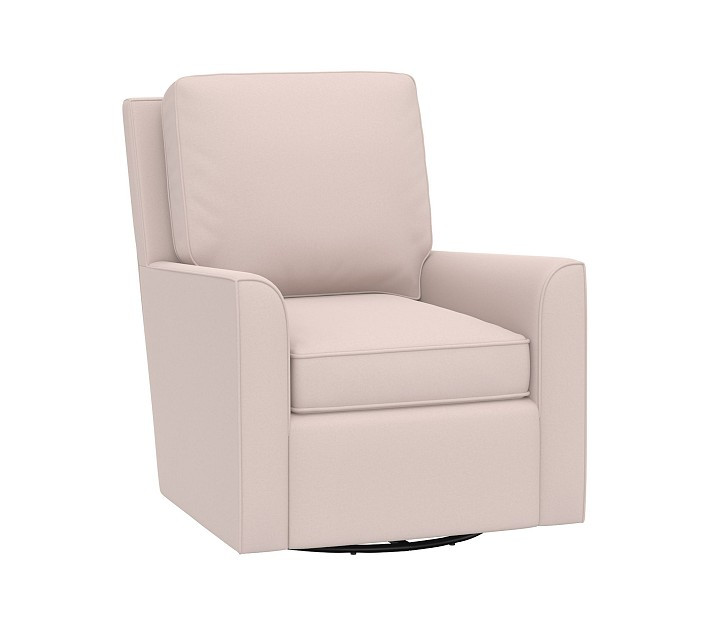 Bedford Swivel Glider & Ottoman | Pottery Barn Kids