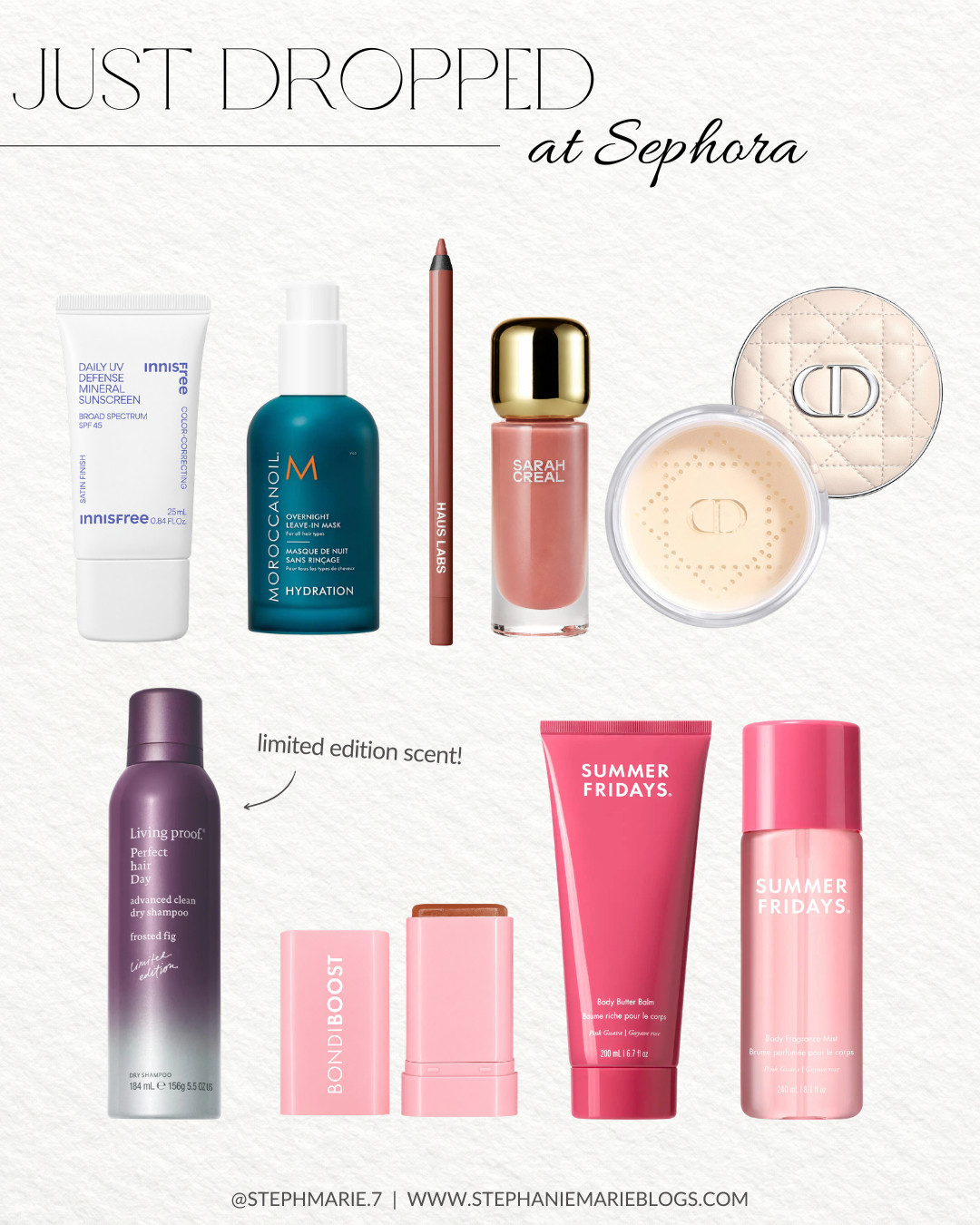 New at Sephora! ✨ A mix of fresh beauty launches, from makeup and SPF to haircare and body care. I’m especially curious about a few of these new formulas, plus the best limited-edition Frosted Fig-scented dry shampoo! 

 #LTKSeasonal #LTKOver40 #LTKBeauty