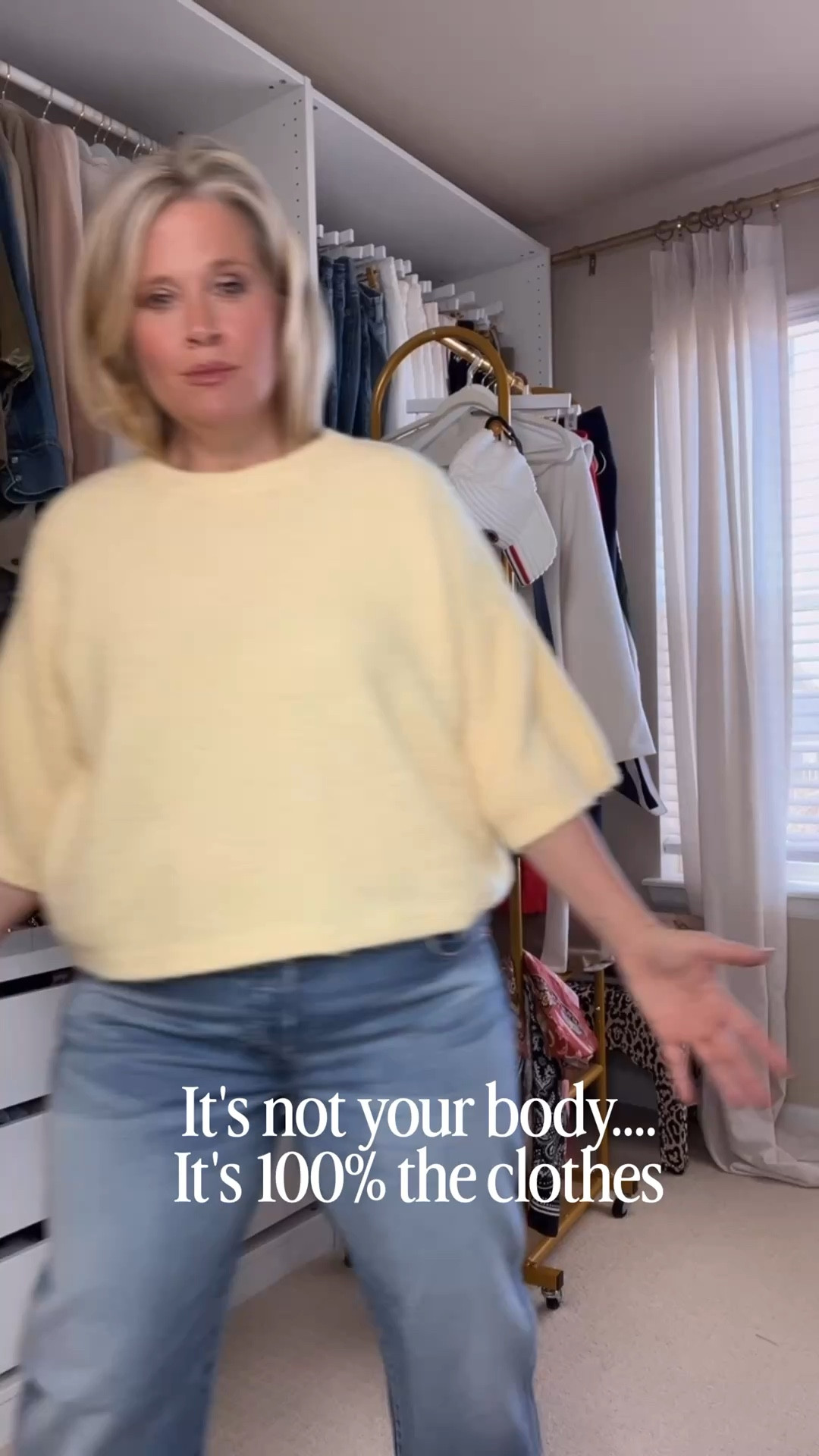  ✨Tap the bell, save and ❤️ for over 40 fashion, midlife style, midsize fashion and luxury looks for less. 

For years I thought my body was the problem.

The belly.
The waistline.
The way clothes suddenly stopped working after 40.

But the truth?

It was never my body.
It was the clothes.

Most pieces are cut for a completely different shape than the one many of us have in midlife. When the structure is wrong, everything feels frumpy, tight, or unflattering.

The right pieces change everything.
Better drape.
Strategic seams.
Movement where we need it.

Nothing about your body needs fixing.

Sometimes the only thing that needs replacing…
is the clothes.

Helping you look good and feel good.

#over40fashion #midlifestyle #over50style #midsizefashion #genxstyle #bodyconfidence #bellyfriendlystyle #perimenopausestyle #styleover40

#LTKPlusSize #LTKOver40 #LTKMidsize