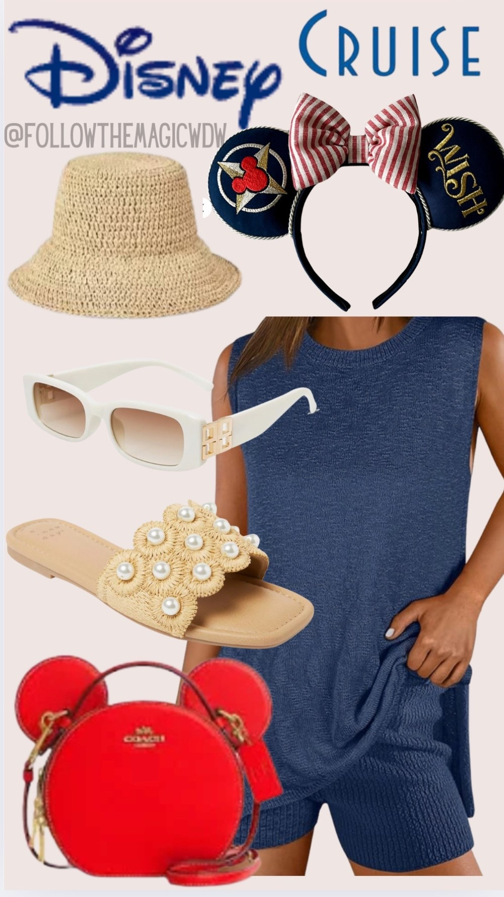 Here’s some cute Disney cruise outfit inspo. Loving the red Mickey purse to match the outfit and colors of the cruise ship. 🛳️ I own this outfit in multiple colors and it’s so comfortable & easy for a day of running errands #disneycruise #disneyoutfit #amazonfind #summeroutfit #targetfind #targetshoes

#LTKActive #LTKTravel #LTKSummerEdit