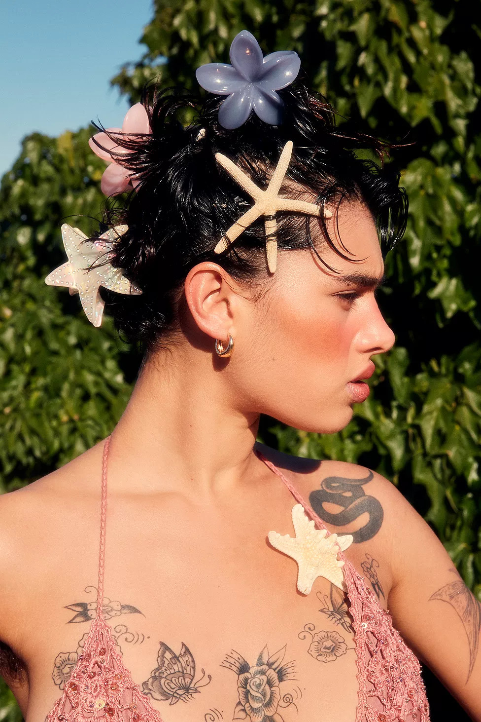Starfish Diamante Claw Clip | Urban Outfitters (EU)