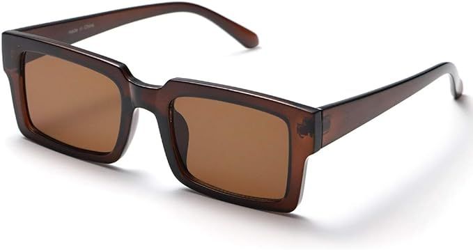 Sunglasses For Women Minimalist Classic Design Fashion UV400 Square Sun Glasses Unisex TY2984 | Amazon (US)