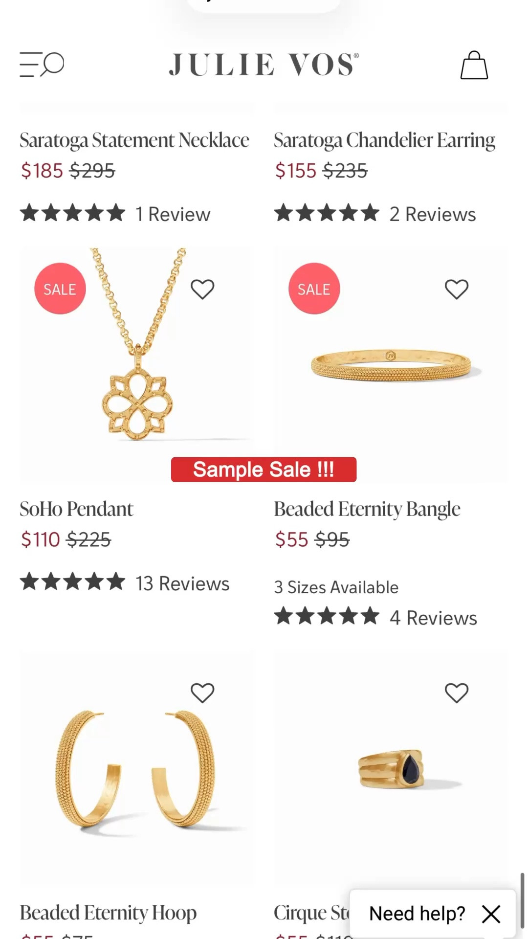 One of my favorite brands. Such great quality jewelry! On sale !!! #accessorysale #julievos

#LTKOver40 #LTKootd #LTKSaleAlert