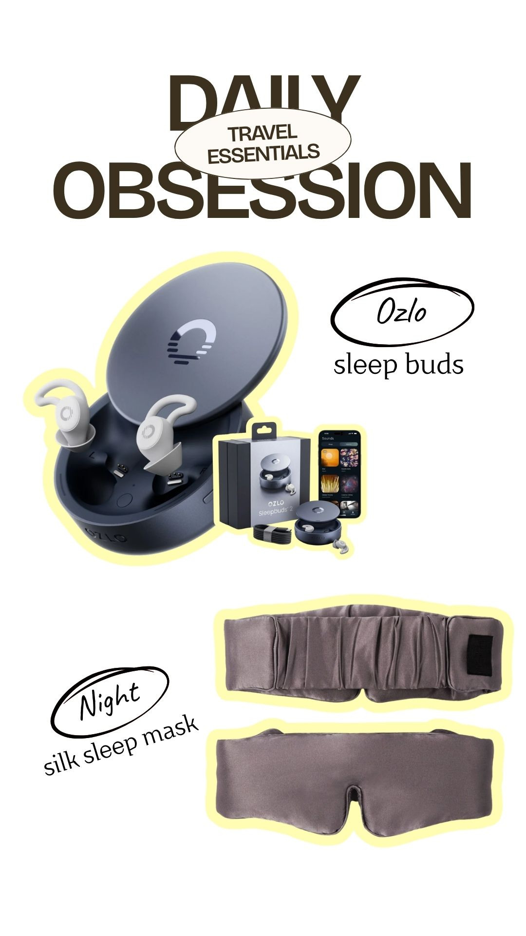 This is what you need on your next long haul flight! 


#LTK #OzloSleepBuds #TravelEssentials 

 