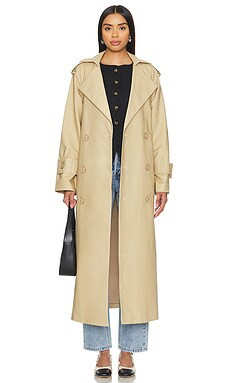 AEXAE Trench Coat in Beige from Revolve.com | Revolve Clothing (Global)