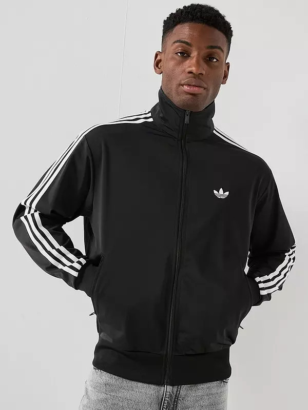 adidas Originals Men's Firebird Tracksuit Top - Black | Very (UK)