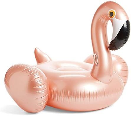 Giant Inflatable Flamingo Pool Float Rose Gold Swim Ring Flamingo Float Water Toy For Fun | Amazon (US)