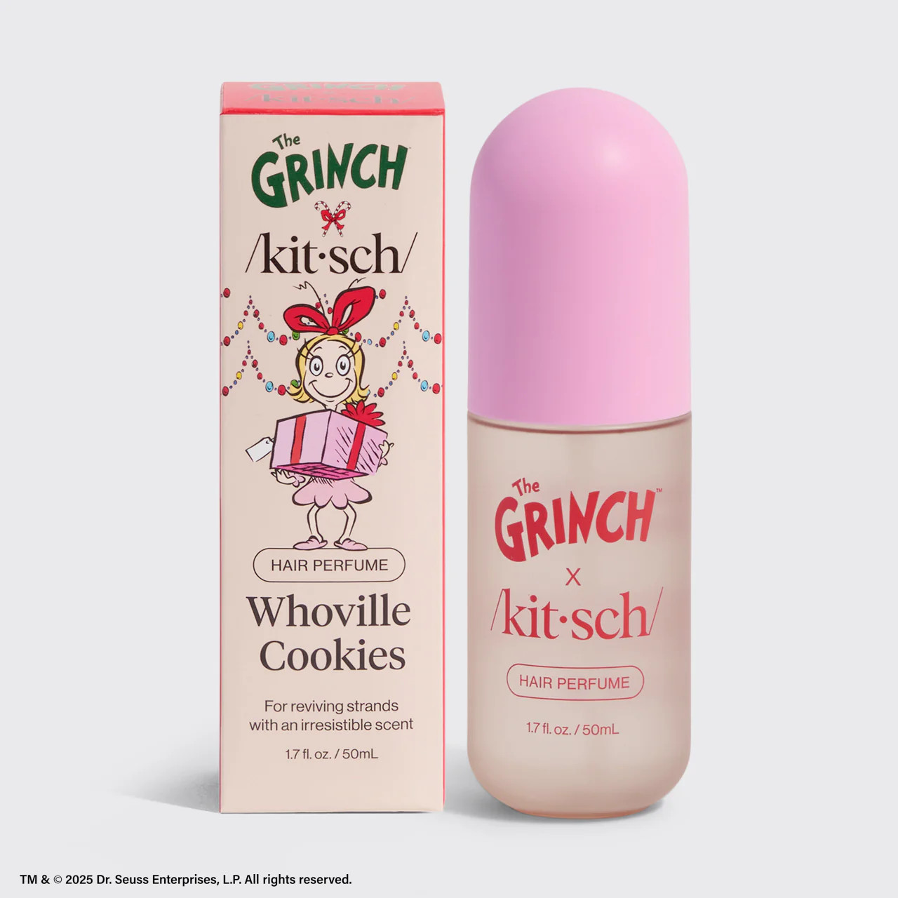 The Grinch x Kitsch Whoville Cookies Hair Perfume | Kitsch