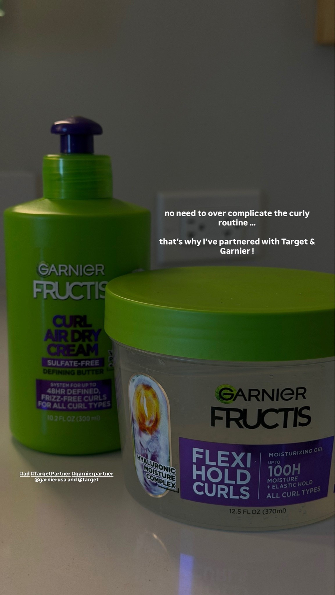 #ad my simple summer curly hair routine thats why I’ve partnered with target & garnier to get me the softest most defined curls all summer!

first step: curl air dry cream
second step: flexi hold curl gel

#ad #TargetPartner #garnierpartner @‌garnierusa and @Target