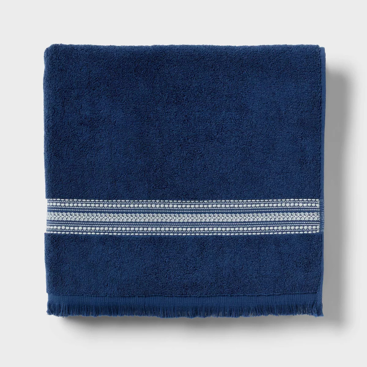 Americana Striped Bath Towel Blue - Threshold™ | Target