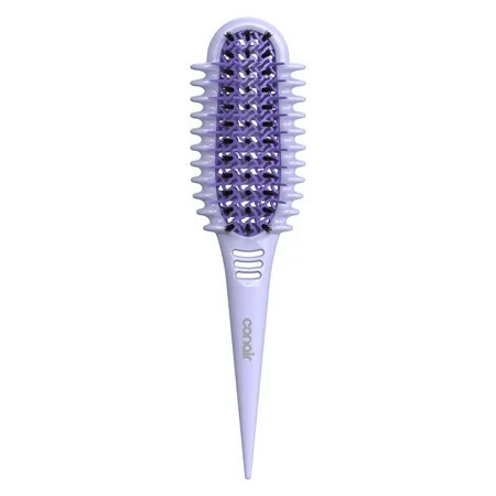 Conair Curl Define Pro Detangler Hair Brush Purple Frizz-free Detangling 1 Count | Walmart (US)