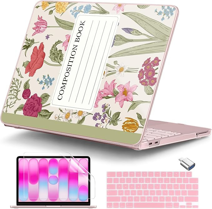 DONGKE for MacBook Neo 13 Inch Case 2026 (Model A3404, A18 Pro chip), Stylish Pattern Protective ... | Amazon (US)