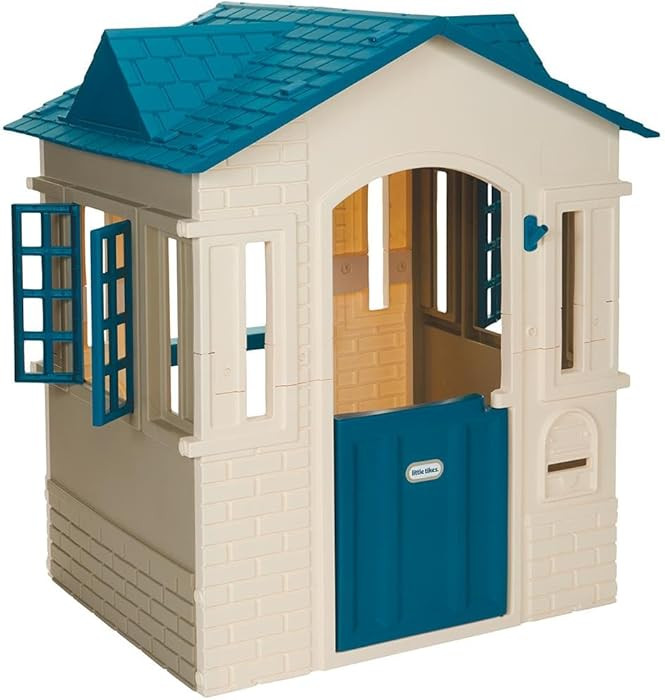 Little Tikes Cape Cottage Playhouse - Blue Large | Amazon (US)