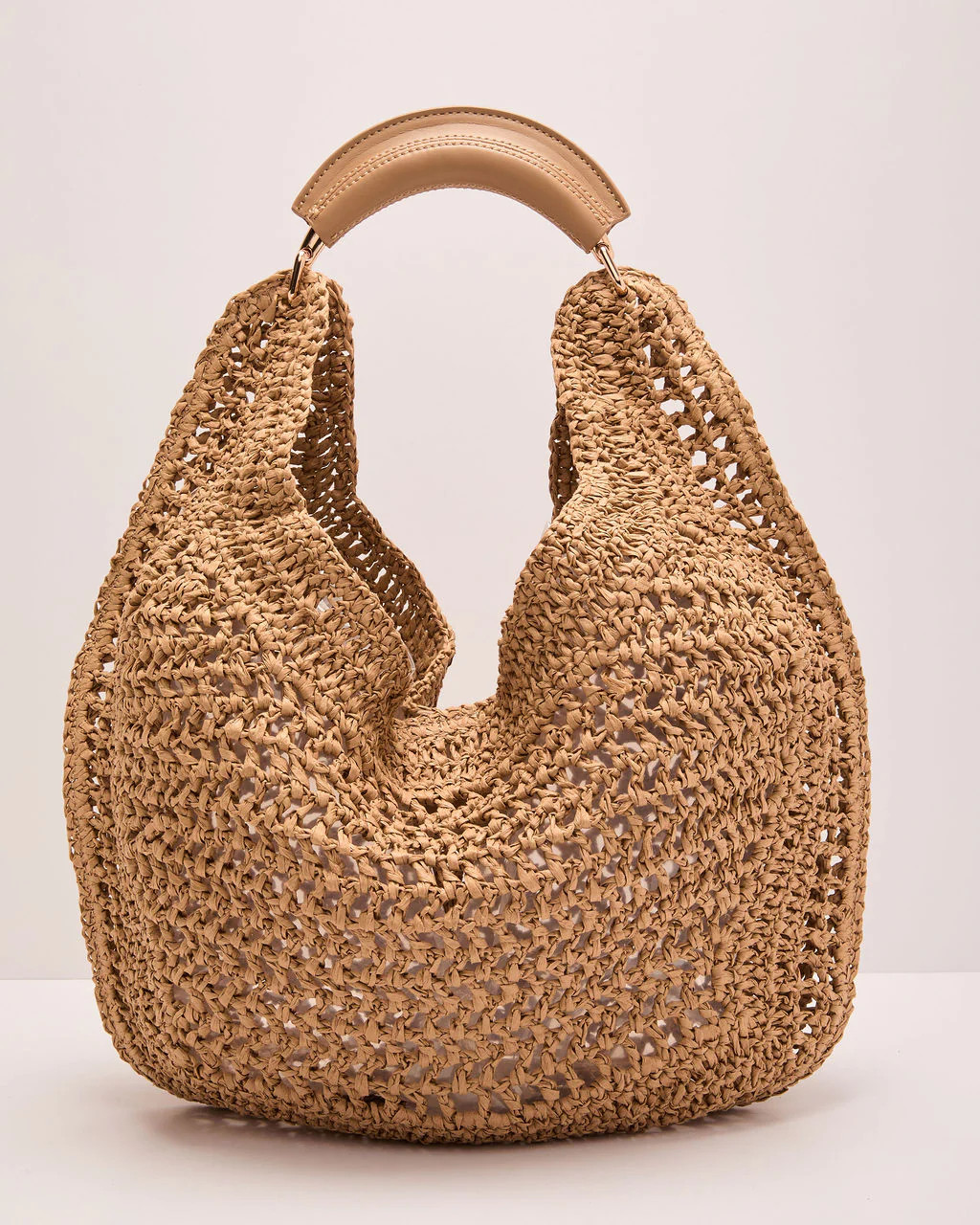 Salt and Sun Woven Crochet Straw Hobo Bag | VICI