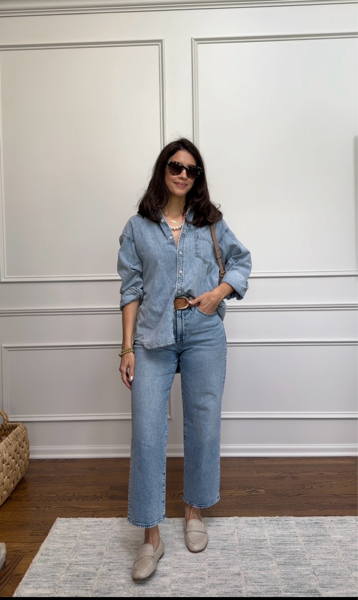 Spring outfit with jeans

#LTKxMadewell #LTKSeasonal #LTKootd