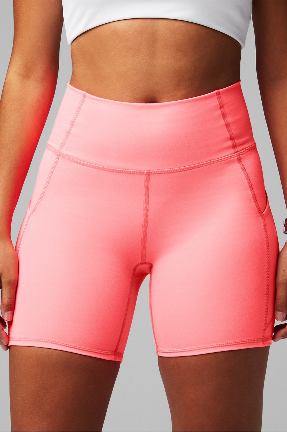 Oasis PureLuxe High-Waisted 6'' Short | Fabletics - North America