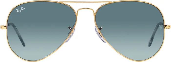 Ray-Ban Small Original 55mm Aviator Sunglasses | Nordstrom | Nordstrom