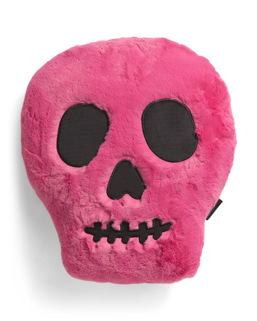 15x18 Koda Shaped Skull Pillow | TJ Maxx