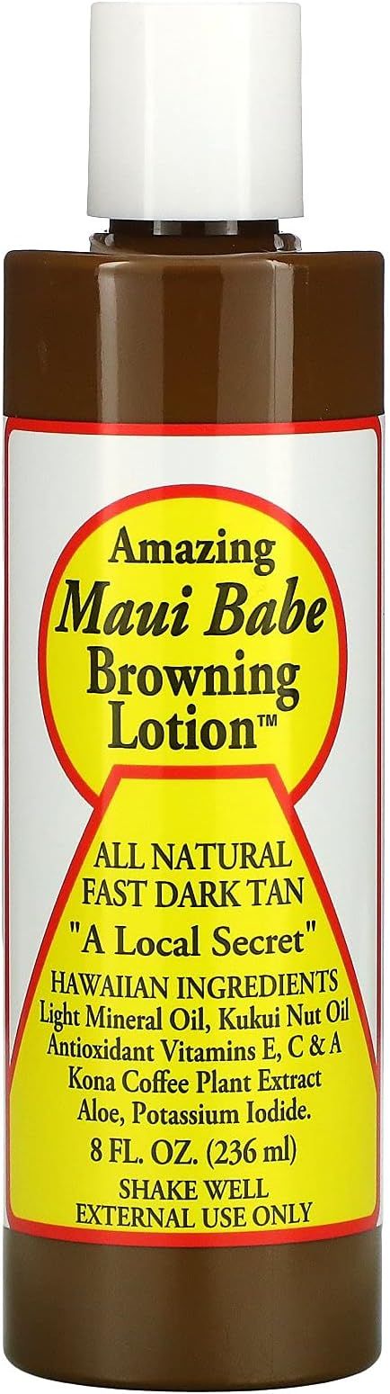 Browning Lotion - All Natural Fast Dark Tan 8 fl.oz | Amazon (US)