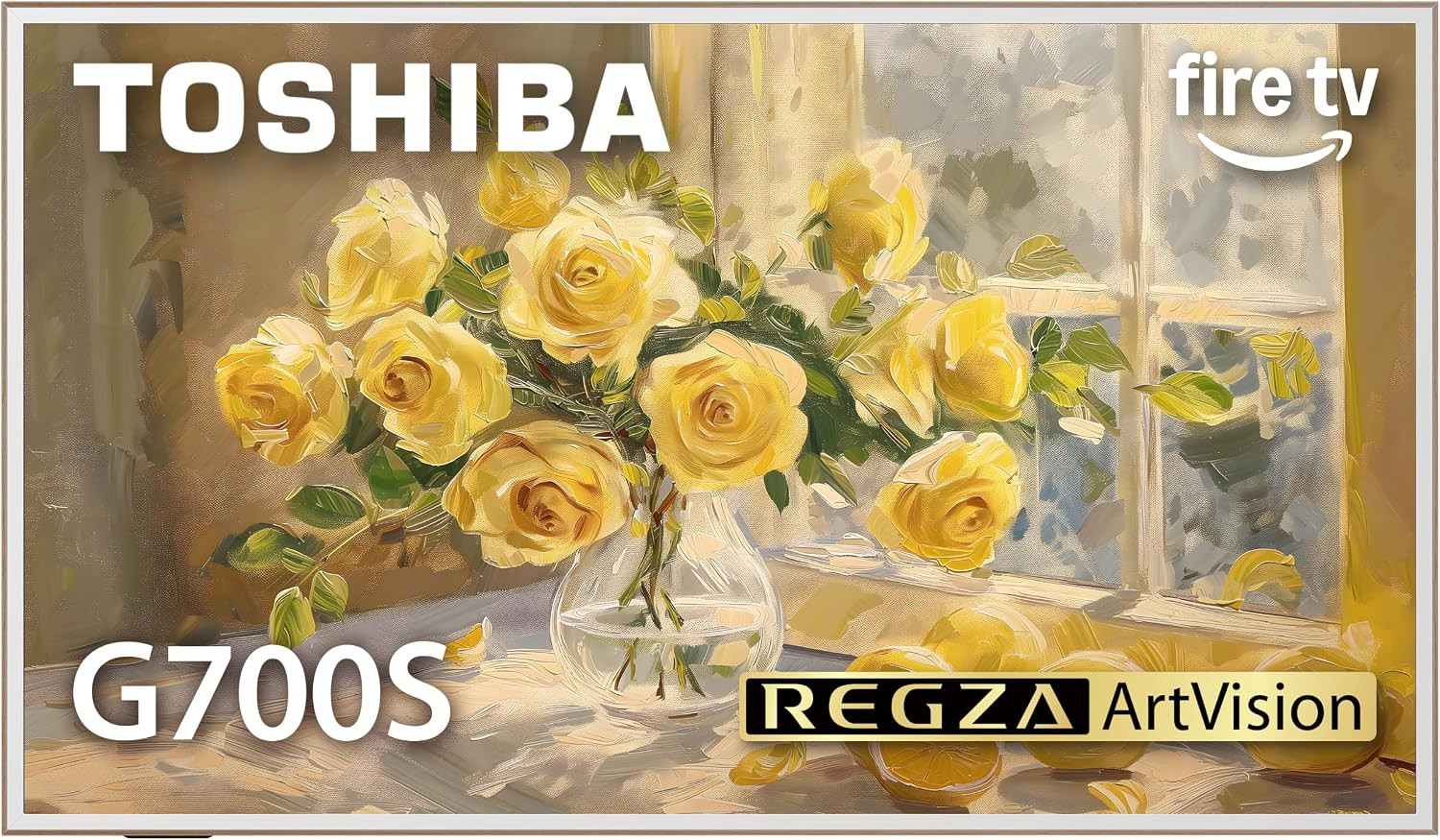 Toshiba 55" G700 Series ArtVision 4K UHD Smart Fire TV (55G700SU, 2026 New) - QLED, Native 165Hz, Art Gallery Mode, Anti-Glare Screen, REGZA Engine ZRi, DTS Virtual:X, Included Art Frame | Amazon (US)