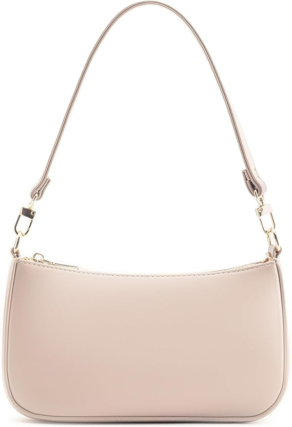 NIUEIMEE ZHOU Shoulder Bag for Women Retro Vegan Leather Classic Clutch Tote HandBags Purses with... | Amazon (US)