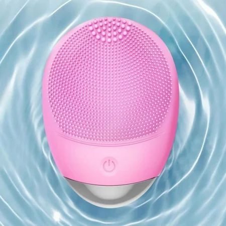 Yinrunx Facial Cleansing Brush Electric Silicone Face Brush and Massager Waterproof Silicone Vibrati | Walmart (US)