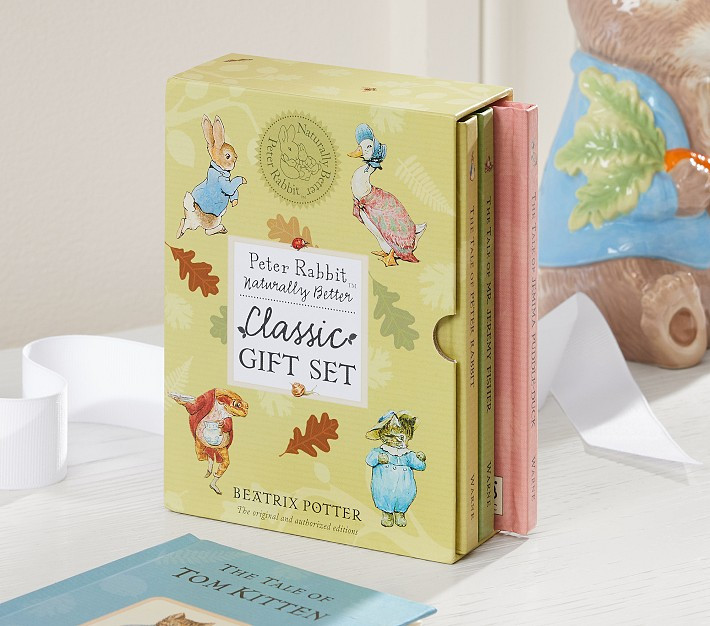Peter Rabbit™ Naturally Better Classic Gift Set | Pottery Barn Kids