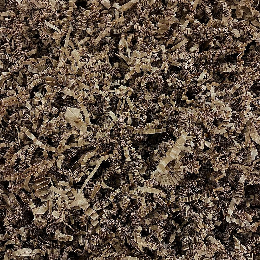 UpackSupply Crinkle Cut Paper Shred for Gift Baskets & Gift boxes - Kraft (1/2 LB) | Amazon (US)