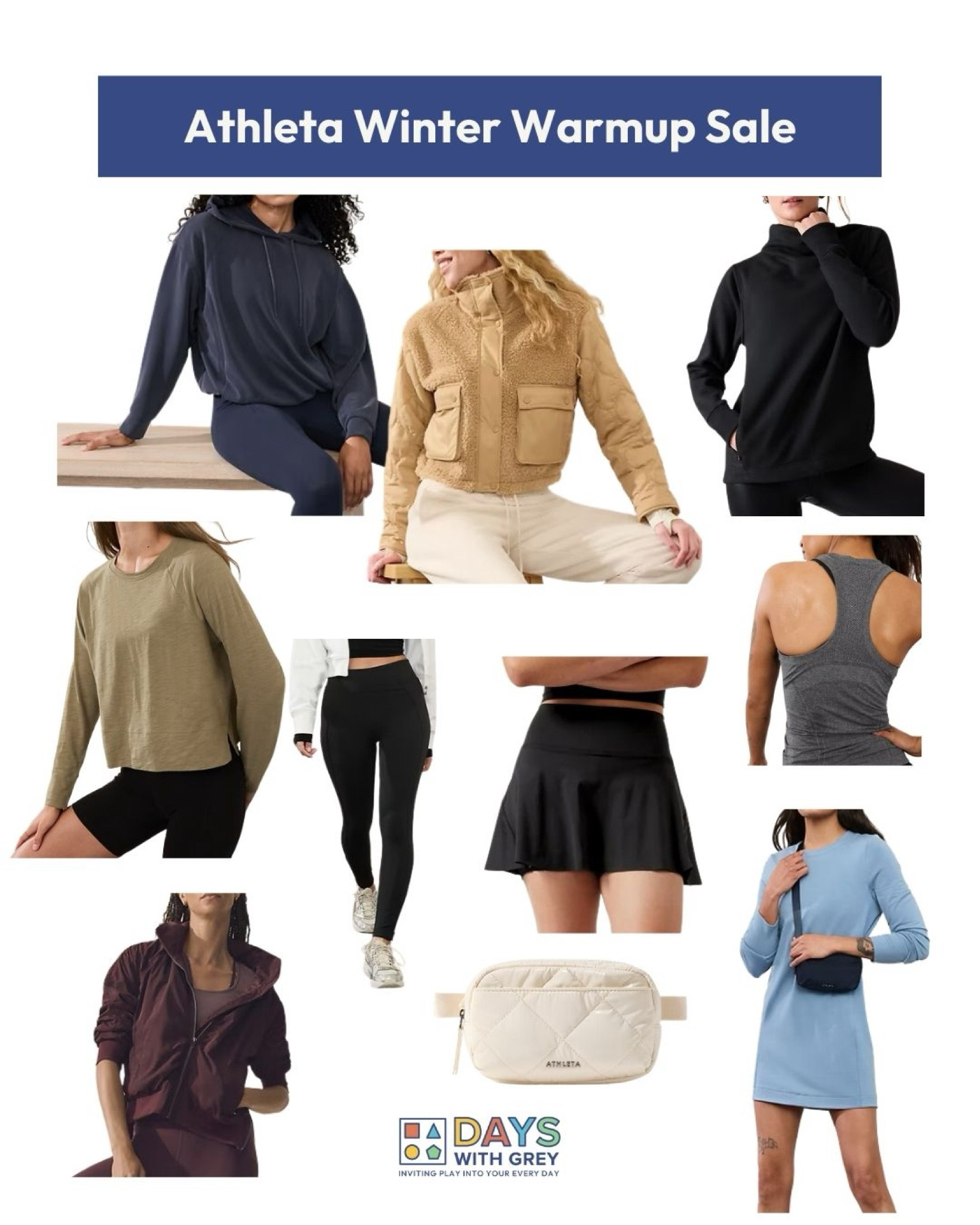 Athleta has so many great options that are a part of their winter sale. Prices are up to 70% off with an additional 30% off for the sale. So many options for workout gear and casual staples! 

#LTKActive #LTKSaleAlert #LTKFitness