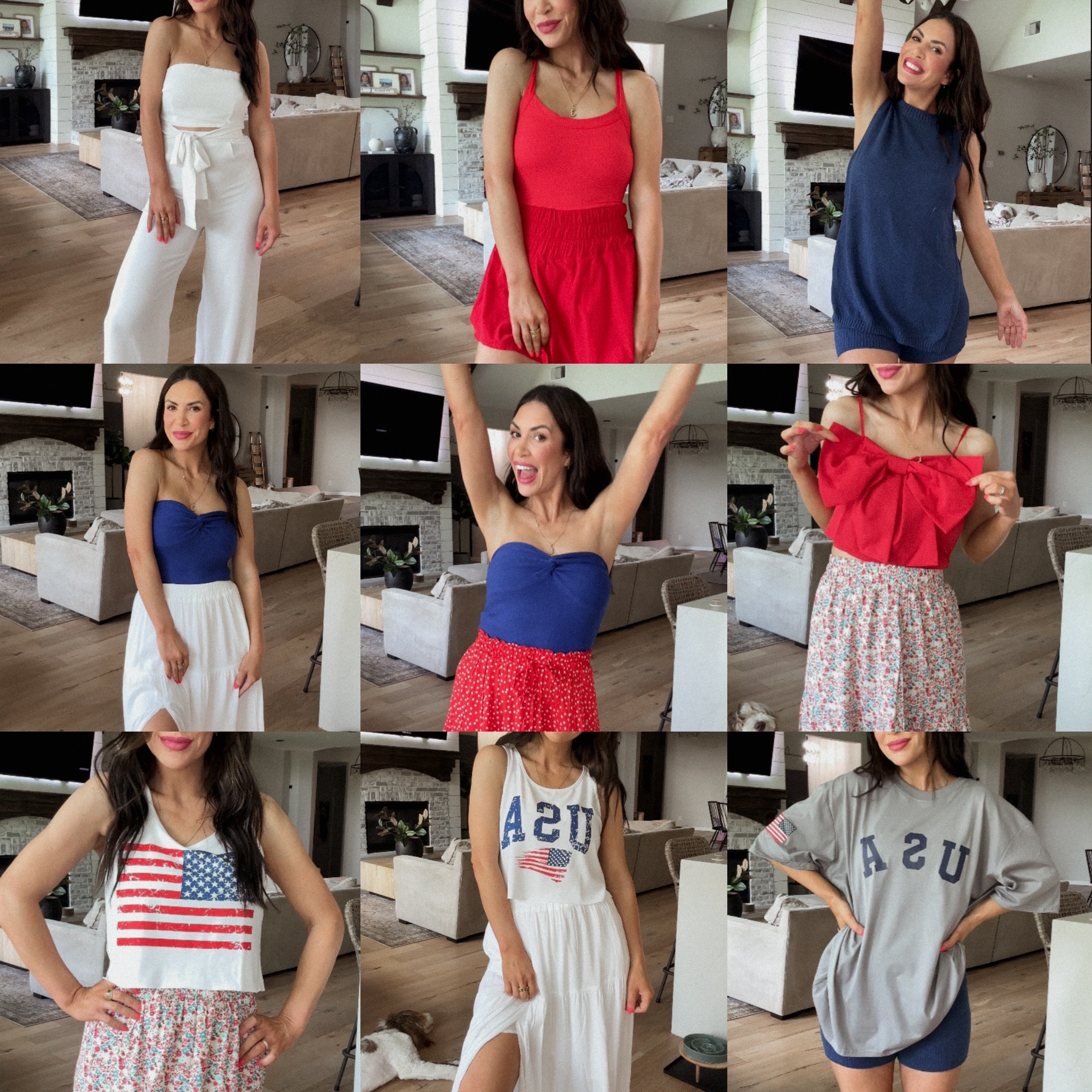 Last minute Fourth of July outfit ideas!!!! 
#amazonfashion #amazon #outfitideas 

#LTKStyleTip #LTKSummerSales #LTKVideo