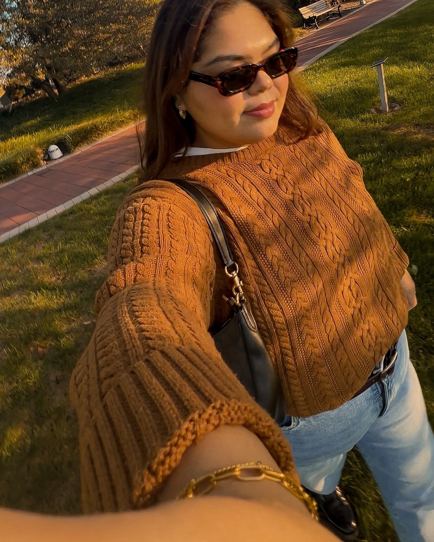 Fall outfits. Fall style. Cable knit sweater. Amzon finds. Target jeans. 
#LTKFallSale

#LTKitbag #LTKplussize #LTKSeasonal