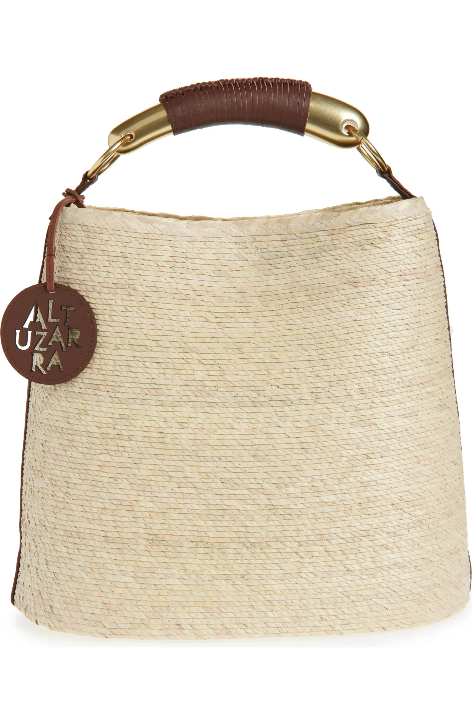 Watermill Top Handle Straw Bucket Tote | Nordstrom